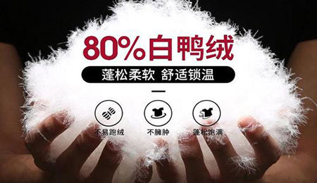 我们常用的鸭绒有哪些优缺点？